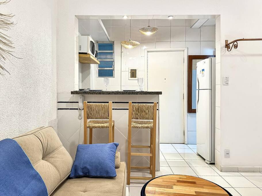 Facing The Sea Ac Basilica Embare Bars&Restaurants Apartment Santos  Bagian luar foto