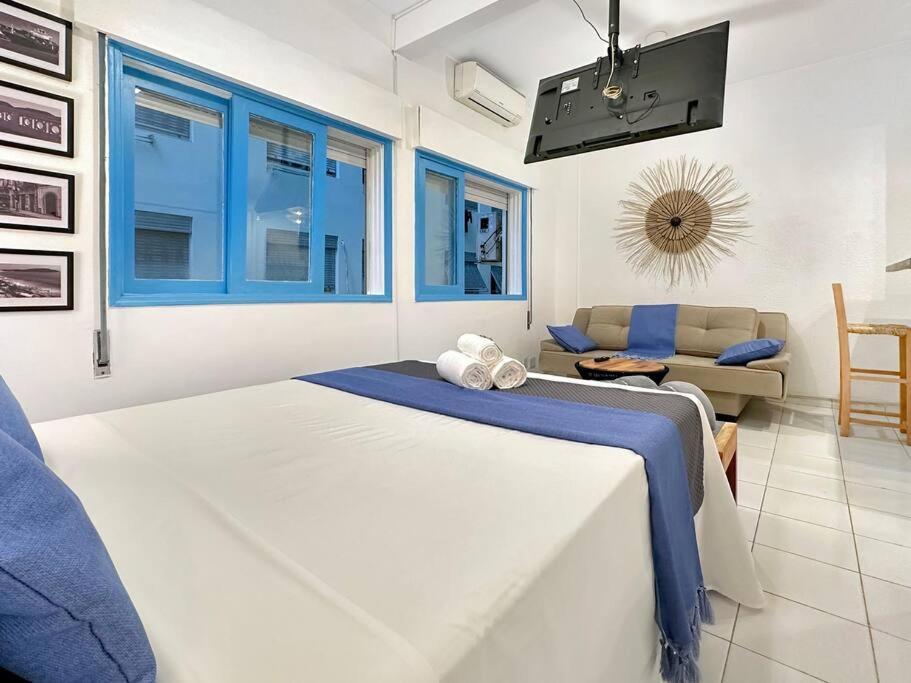 Facing The Sea Ac Basilica Embare Bars&Restaurants Apartment Santos  Bagian luar foto